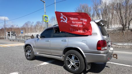 Более 120 автомобилей приняли участие в &laquo;Автопробеге Победы&raquo; на Камчатке 5