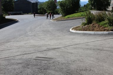 В столице Камчатки на СРВ заасфальтировали проблемный и востребованный участок по ул. Сахалинская 1