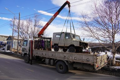 От автохлама продолжают очищать улицы столицы Камчатки 7