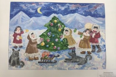 На Камчатке стартовал губернаторский конкурс детских рисунков «Новогодняя Камчатка» 0