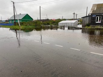 В селе Соболево на Камчатке оценят ущерб, нанесённого разливом реки 9