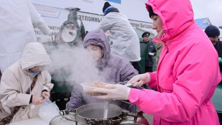 Силовые ведомства провели показательные выступления для детей участников СВО на Камчатке 0