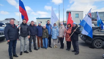 Более 120 автомобилей приняли участие в &laquo;Автопробеге Победы&raquo; на Камчатке