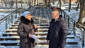 Благоустройство лестничных переходов запланировано в историческом центре Петропавловска-Камчатского Благоустройство лестничных переходов запланировано в историческом центре Петропавловска-Камчатского