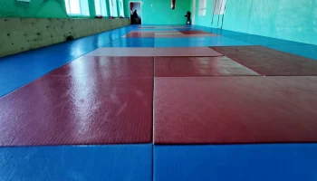 Новое напольное покрытие уложили в спортивной школе сельского поселения Апача на Камчатке Новое напольное покрытие уложили в спортивной школе сельского поселения Апача на Камчатке