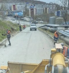 Уборка и ремонт дорог продолжаются в Петропавловске-Камчатском 7