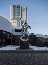 Платинового диплома мирового архитектурного конкурса удостоен памятник погибшим рыбакам на Камчатке 0