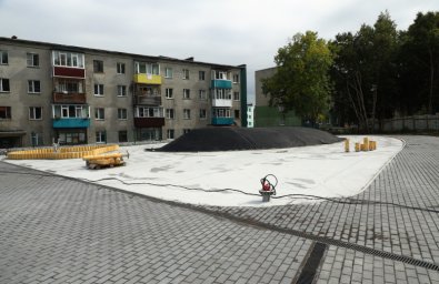 Возведение нового парка «Простоквашино» продолжается в микрорайоне Пограничном города Елизово на Камчатке 6