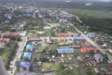 На Камчатке в Соболевском районе остаются подтопленными территории 90 частных и многоквартирных домов 5