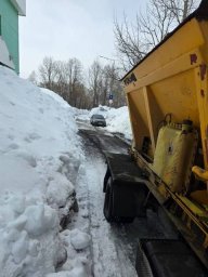 Круглосуточно работают на расчистке города коммунальные службы Петропавловска-Камчатского 5