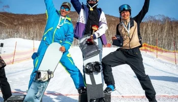 Сноубордисты поборолись за награды в Петропавловске-Камчатском