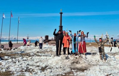 Коллективный субботник состоялся сегодня в Петропавловске-Камчатском 0