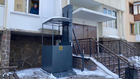 Первый подъёмный механизм для маломобильных граждан установлен в Петропавловске-Камчатском 4