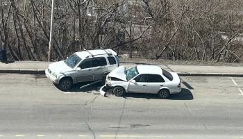 Телефон за рулем стал причиной аварии в столице Камчатки