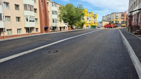 Работы по асфальтированию стартовали в микрорайоне «Мишенный-3» Петропавловска-Камчатского 5