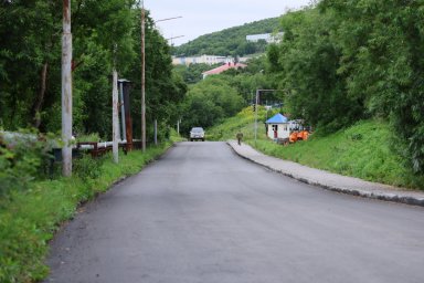 Ремонт дорожных участков в рамках национального проекта реализуют в Вилючинске на Камчатке 5