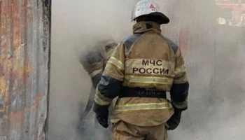 В столице Камчатки сгорел магазин продуктов