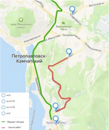 С 16 сентября будет перекрыта дорога по ул. Высотной в петропавловске-Камчатском 0