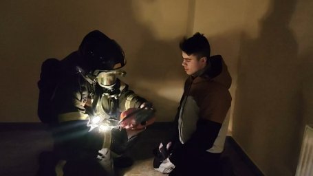 Учения по тушению пожаров прошли в новой краевой больнице на Камчатке 0