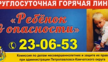 Горячая линия по защите прав детей работает в Петропавловске-Камчатском