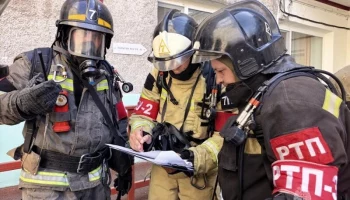 Елизовский дом-интернат психоневрологического типа тушили специалисты МЧС на Камчатке