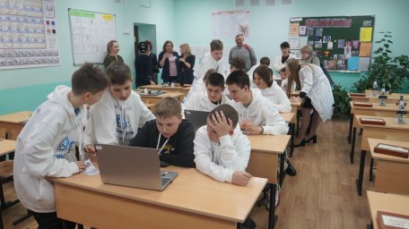 Ребята из города Светлодарска встретились со школьниками из Петропавловска-Камчатского 4