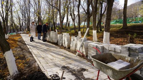 Завершается благоустройство еще одного общественного пространства в столице Камчатского края 2