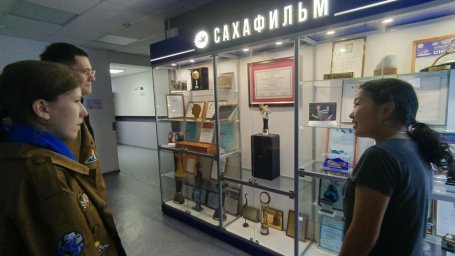 Воспитанники Мильковской студии «Блик» познакомились с производством фильмов в Якутии 4