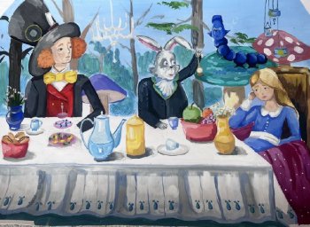 Экспозиция &laquo;Литературные герои в творчестве юных художников&raquo; начала свою работу на Камчатке 4