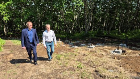 Стартовал первый этап благоустройства парковой зоны между двумя микрорайонами в Петропавловске-Камчатском 3