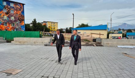 Новое общественное пространство со смотровой площадкой создают на Батарейной в Петропавловске-Камчатском 2