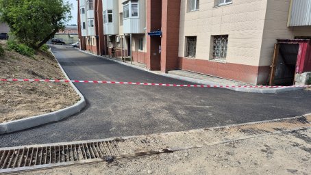 Работы по асфальтированию стартовали в микрорайоне «Мишенный-3» Петропавловска-Камчатского 2