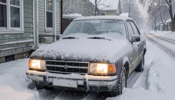 Бросался отходами кошачьей жизнедеятельности и сломал зеркала на машине вандал из Вилючинска на Камчатке