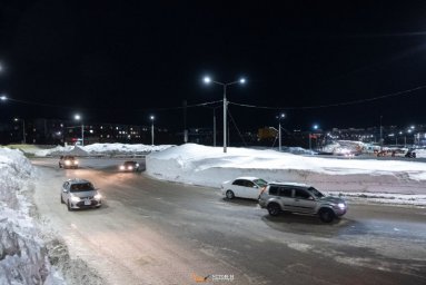 Федеральная трасса в черте Петропавловска и за её пределами практически полностью очищена по всей ширине на Камчатке 3