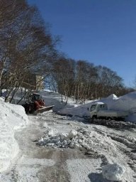 Работы по расчистке улиц продолжаются в Петропавловске-Камчатском 3