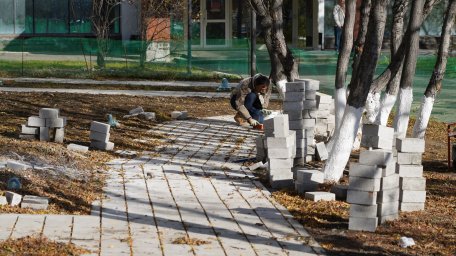 Завершается благоустройство еще одного общественного пространства в столице Камчатского края 4