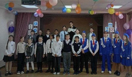 Посвящение в Юных инспекторов движения прошло в школе № 26 Петропавловска-Камчатского 3