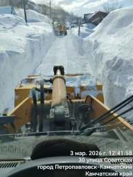 Уборка городских территорий продолжается в столице Камчатки 1