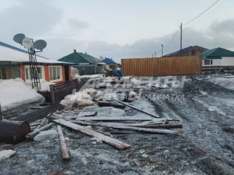 Завершается ликвидация последствий циклона в селе Ивашка на Камчатке 1
