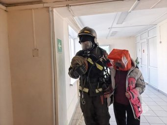 Елизовский дом-интернат психоневрологического типа тушили специалисты МЧС на Камчатке 0