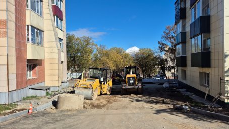 Работы по благоустройству микрорайона Мишенного-3 находятся на контроле властей Петропавловска-Камчатского 2