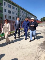 На Камчатке руководство прокуратуры проверило ход строительства детского сада в Вилючинске 3