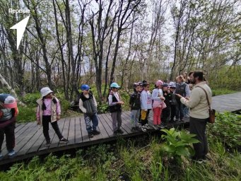 Более 60 школьников побывали на экоэксурсии на Камчатке 2