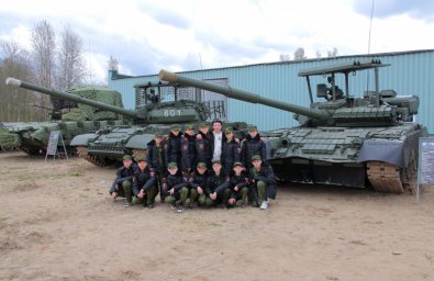 Второе место на юбилейном всероссийском слёте заняли кадеты из Елизово на Камчатке 14