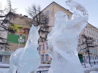 Желающих приглашают принять участие в конкурсе ледяных скульптур в Магадане 1