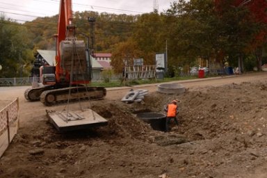 Дорожное движение по улице Ленинской в столице Камчатки возобновится к концу ноября 5