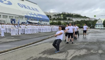 На Камчатке моряки-подводники Тихоокеанского флота провели спортивный праздник, посвященный Дню ВМФ