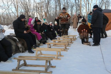 Участниками обрядового праздника «Встреча Нового солнца» стали около тысячи камчатцев 3