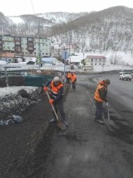 Техника работает круглосуточно на улицах Петропавловска-Камчатского 0