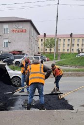 Дорожный ремонт продолжается в Петропавловске-Камчатском 2